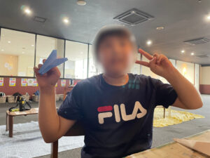 紙飛行機！！